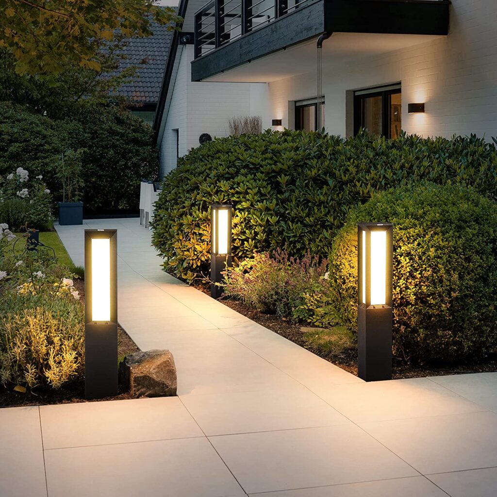 Outdoor Bollard Lighting for patio 