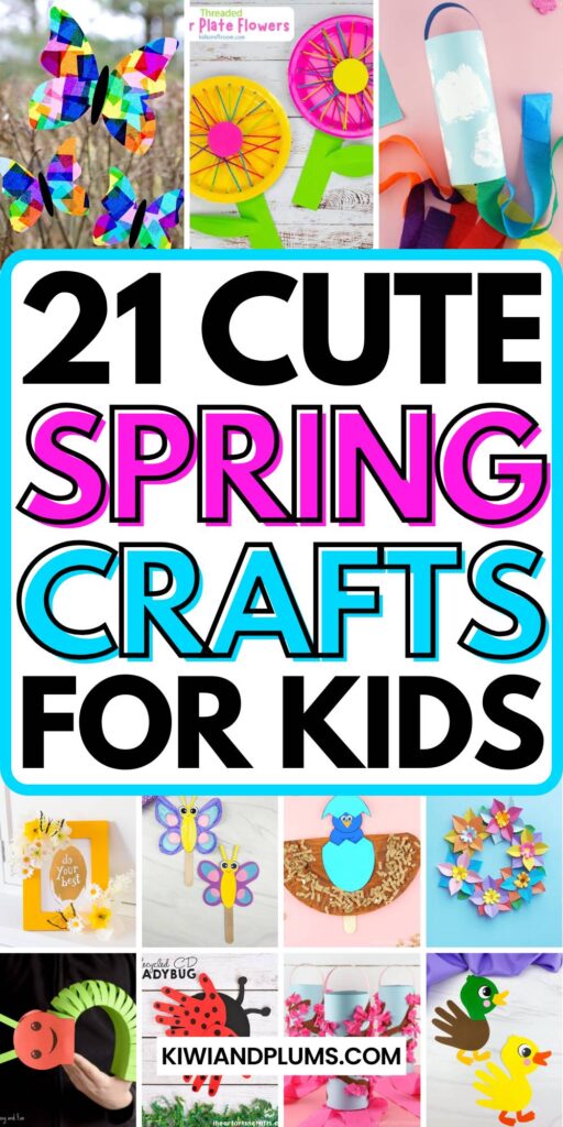 Explore fun and easy spring crafts for kids! Enjoy creative projects like colorful flowers, butterflies, and more to keep little hands busy all season long.