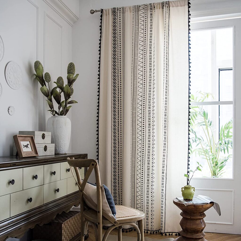  Bohemian Tassel Curtains 