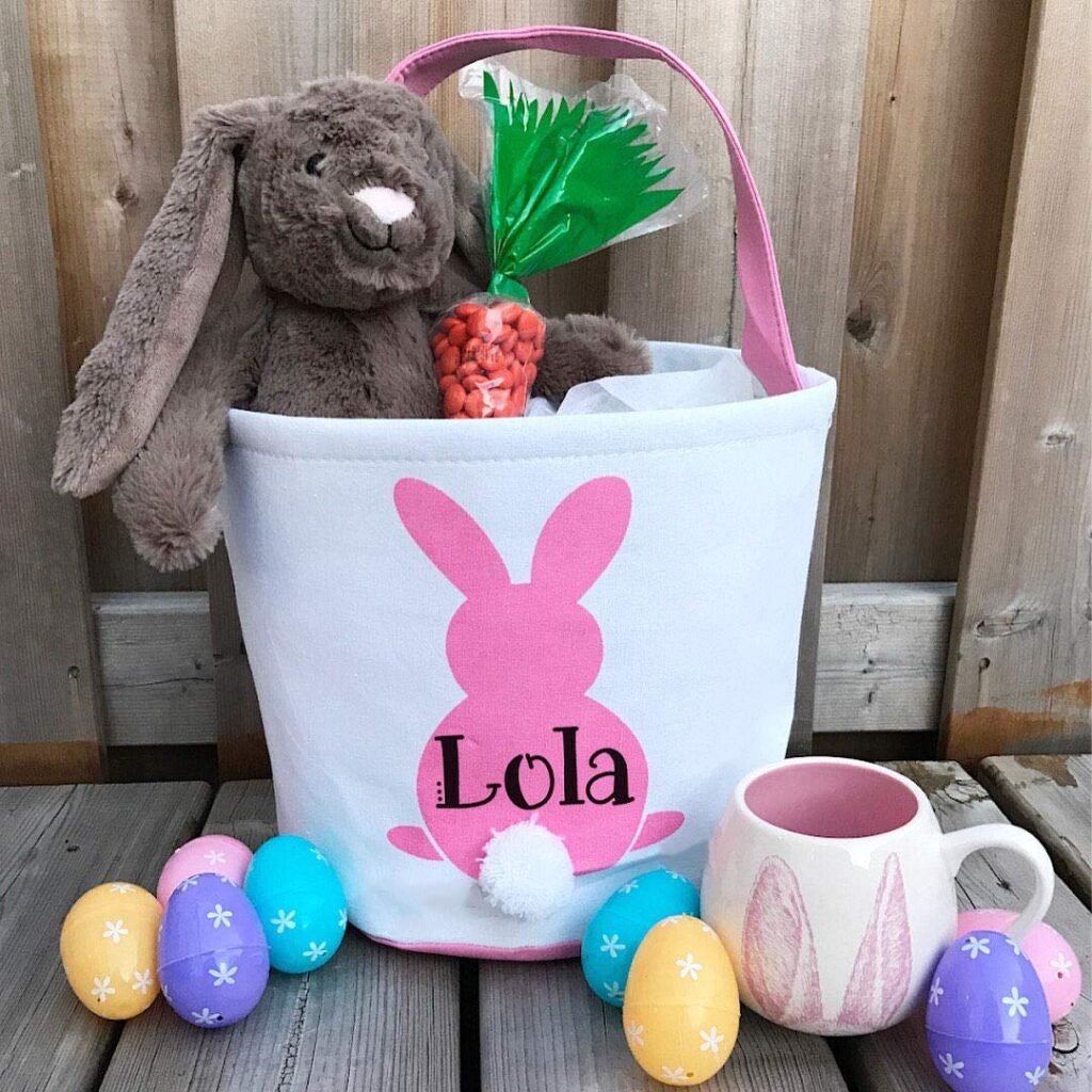  Easter Bunny Basket Bag