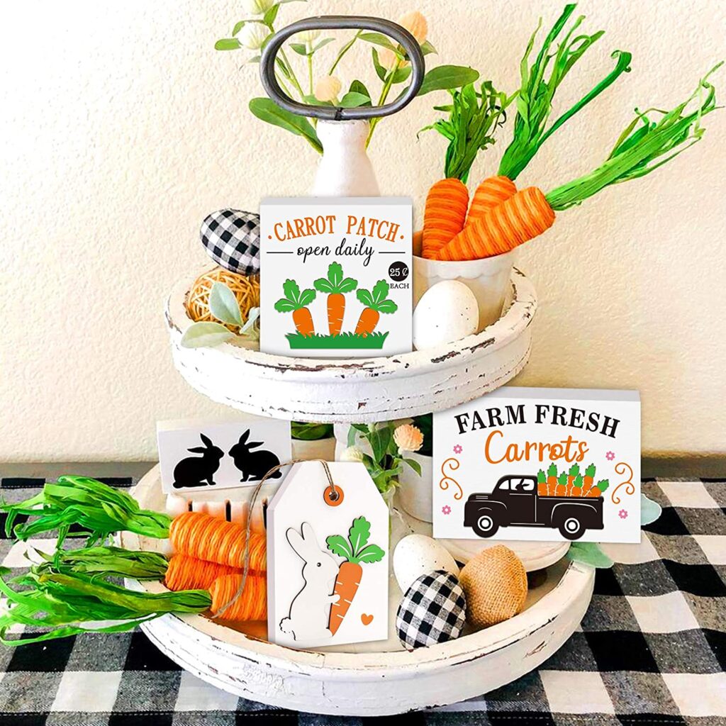 17 Best Tiered Tray Easter Decorations