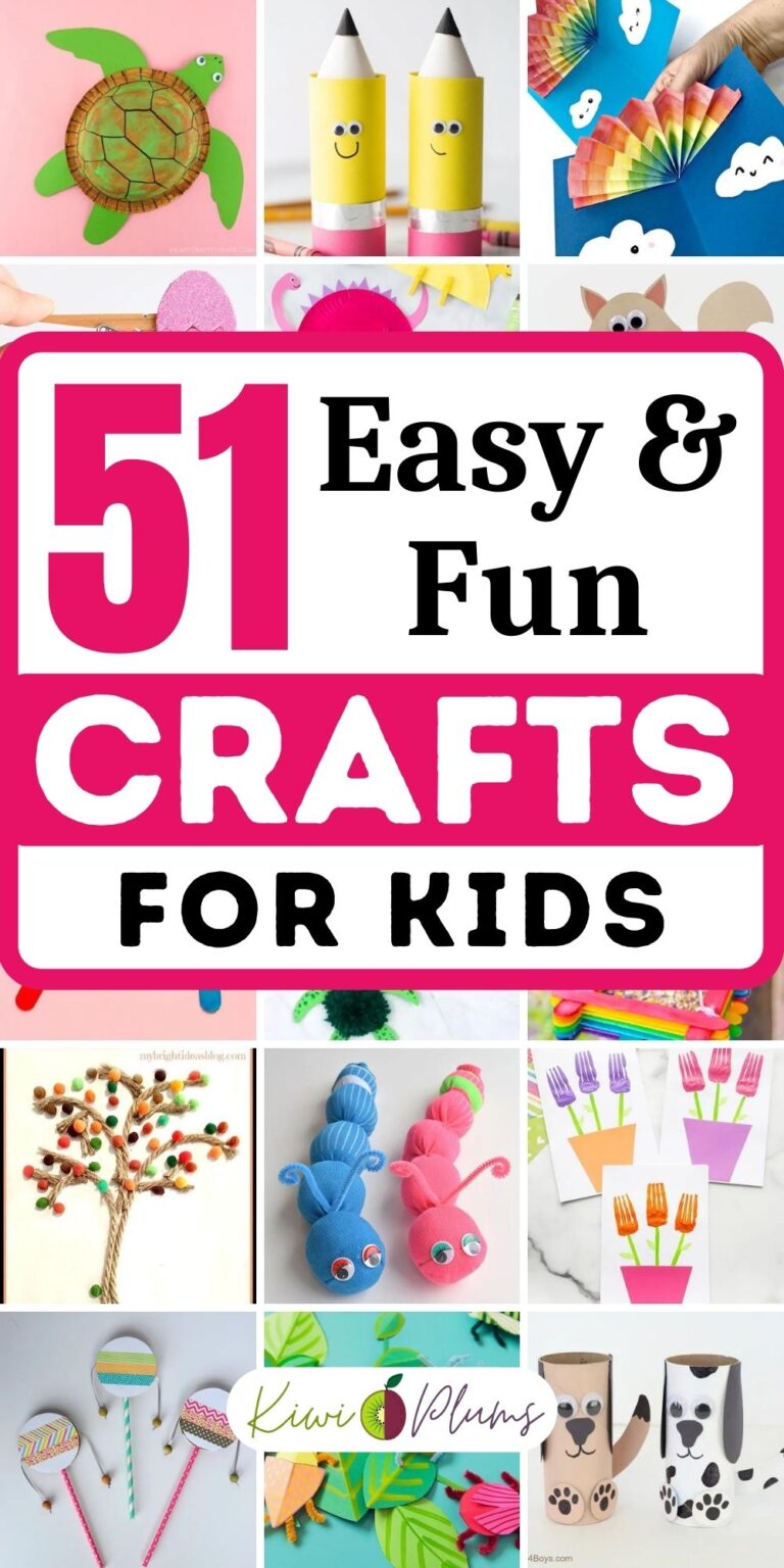 51 Fun Crafts For Kids