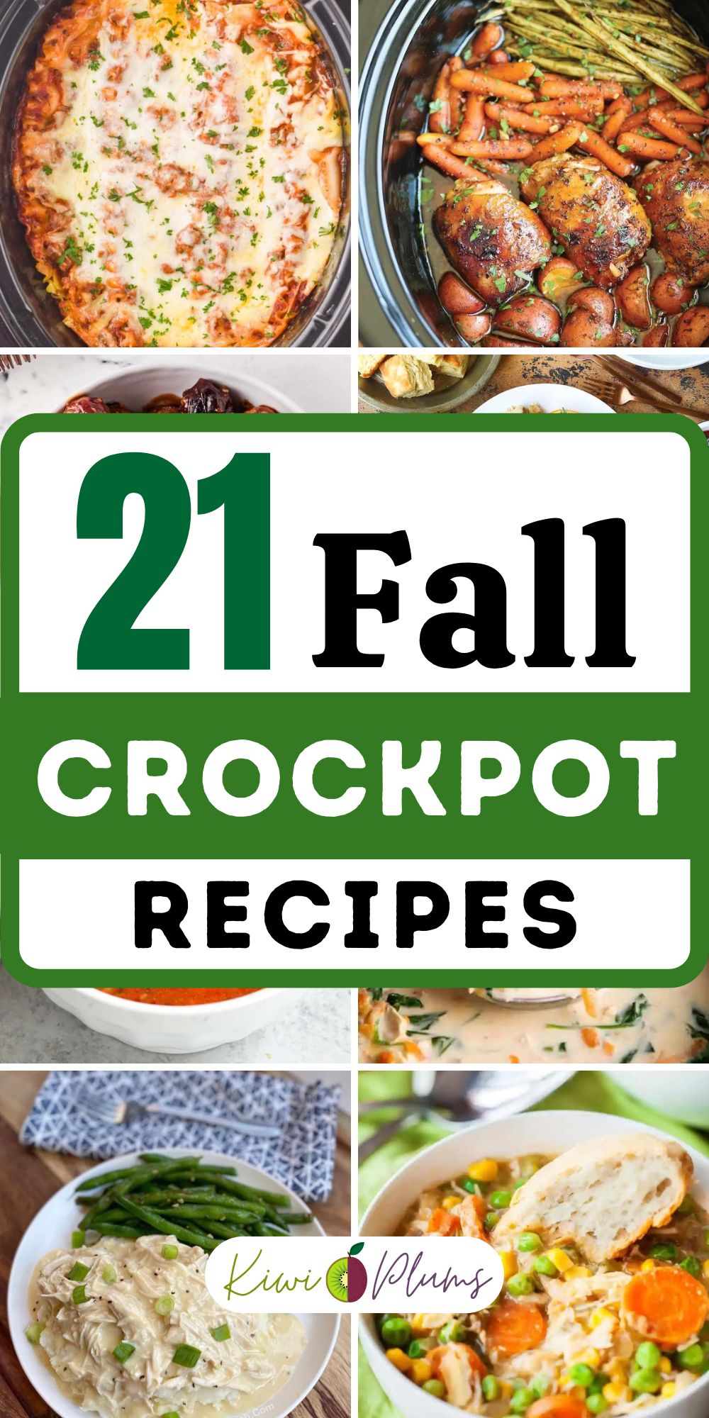 21 Best Fall Crockpot Recipes - Kiwi & Plums