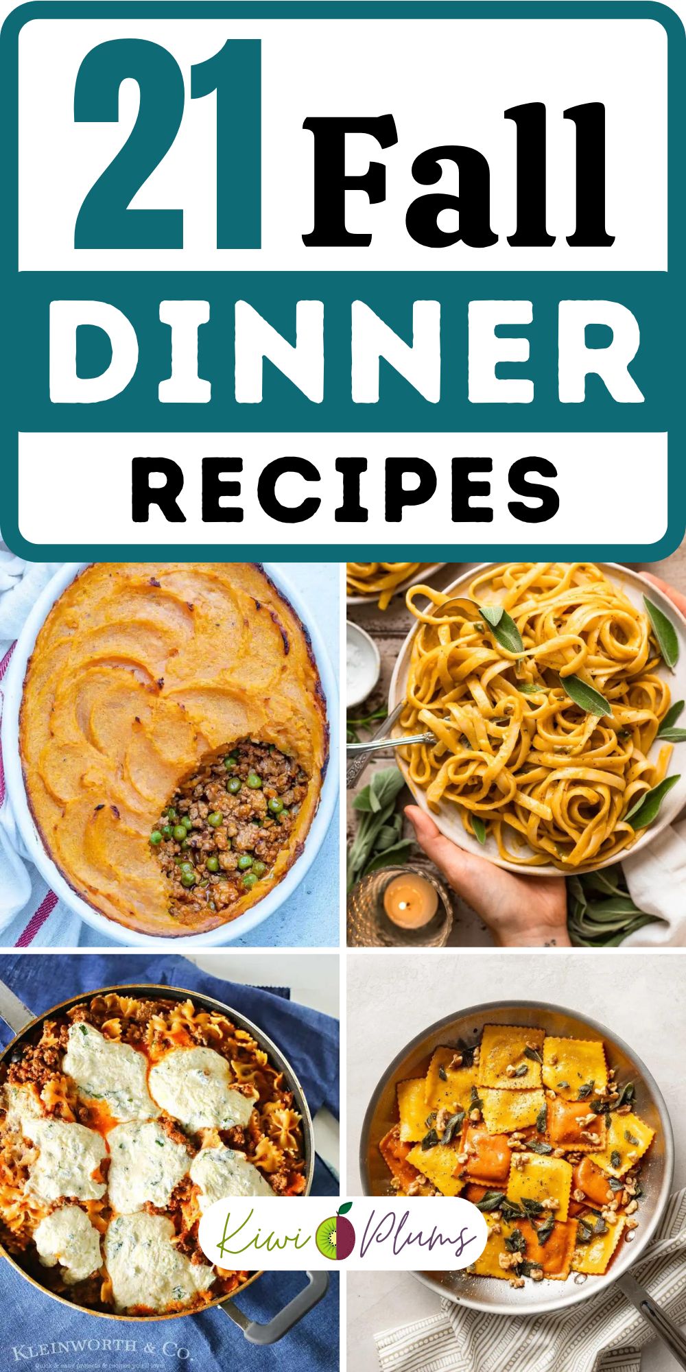 21 Best Fall Dinner Recipes