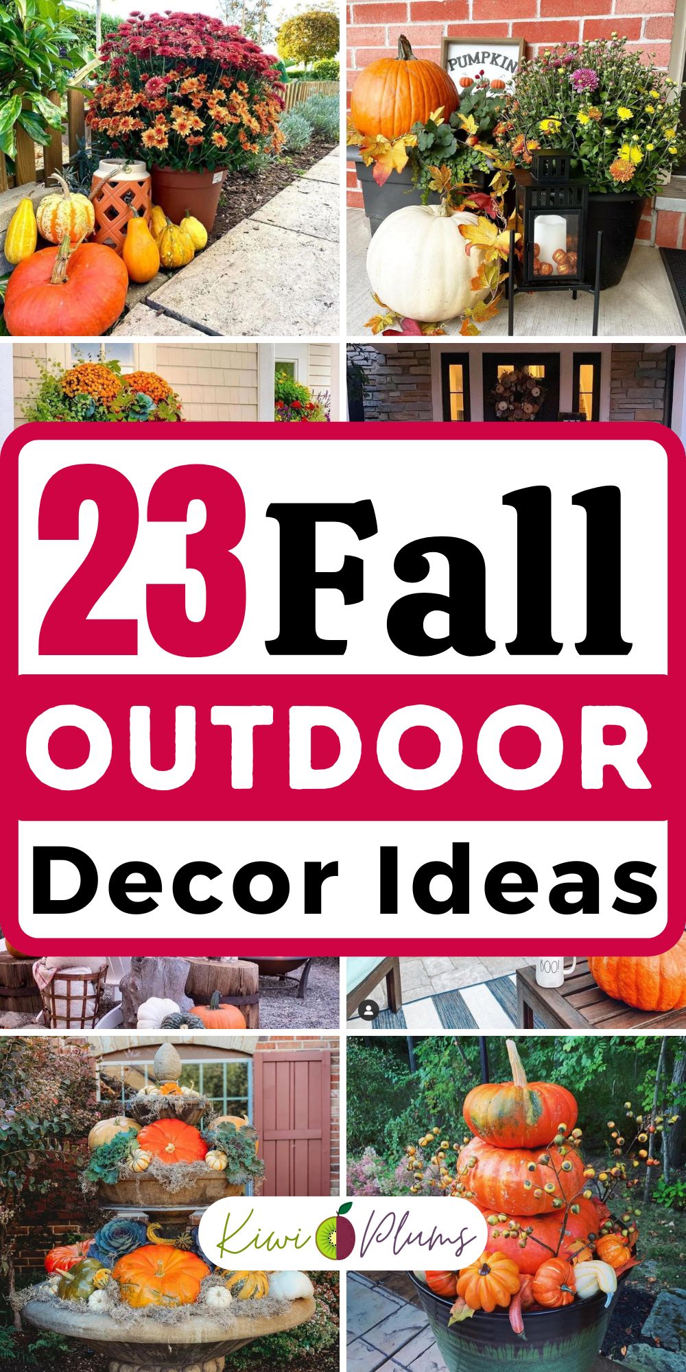 23 Best Fall Outdoor Decor Ideas