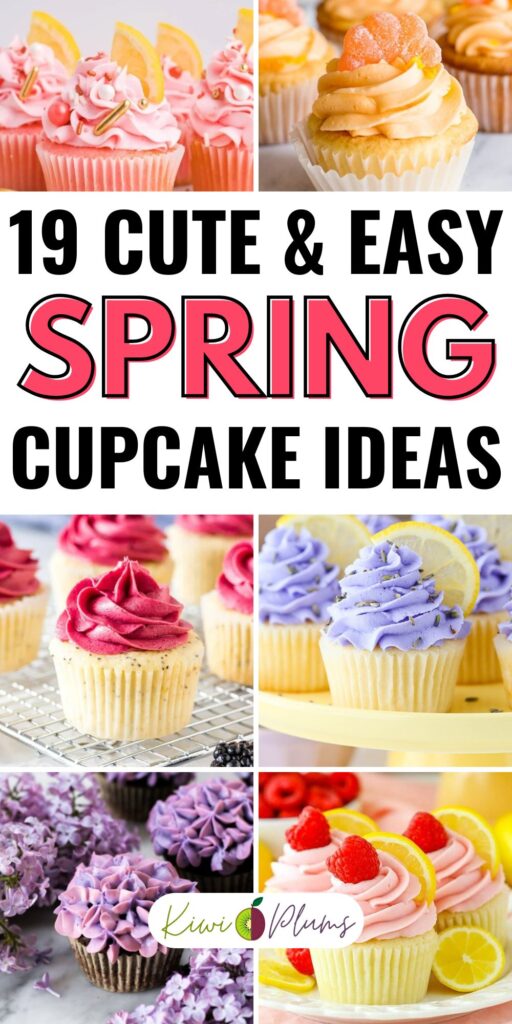 easy cute spring cupcakes decoration for kids