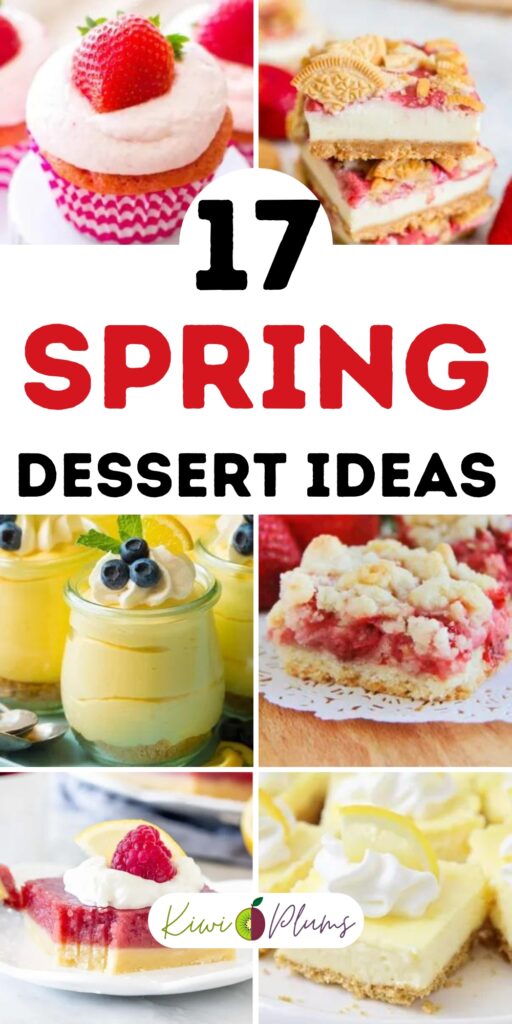 quick and easy easter spring desserts for a crowd