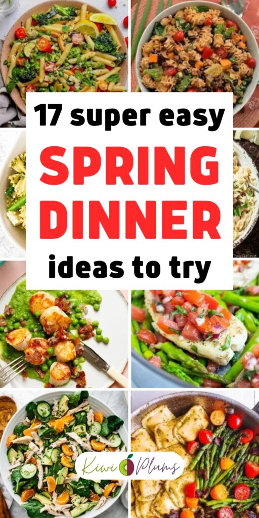 quick easy healthy spring dinner ideas