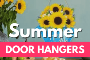 cute diy spring summer door hangers ideas