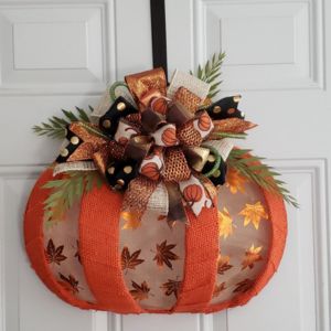 DIY Pumpkin Wreath Ideas