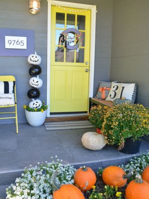 31 Farmhouse Halloween Decor Ideas