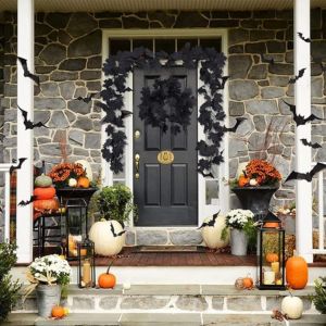 31 Spooky Halloween Front Porch Decor Ideas