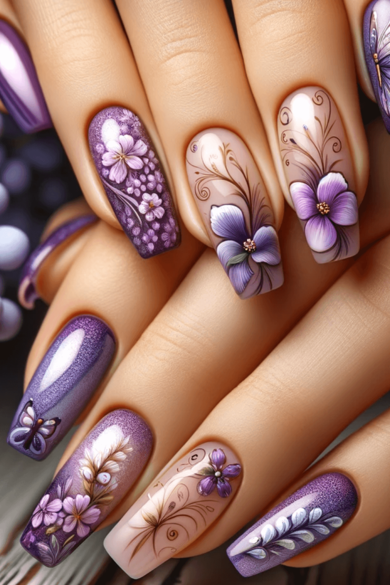 21 Best Spring Nail Colors Kiwi Plums