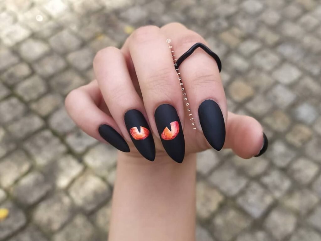 Halloween Acrylic Nails